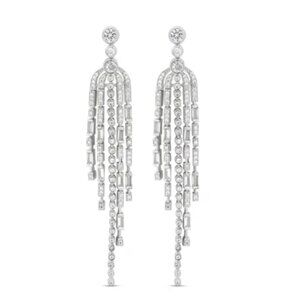 Art Deco Inspired Chandelier Earrings